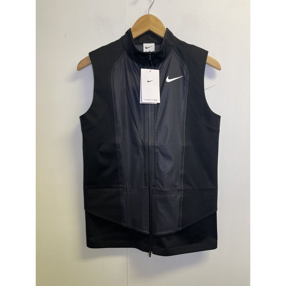 NEW Womens Size XS Nike Storm Fit ADV Zippered‎ GOLF Vest Black $200
